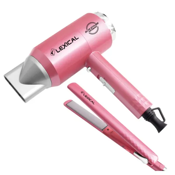 Ensemble Sèche-cheveux + Lisseur LEXICAL LGW-5810