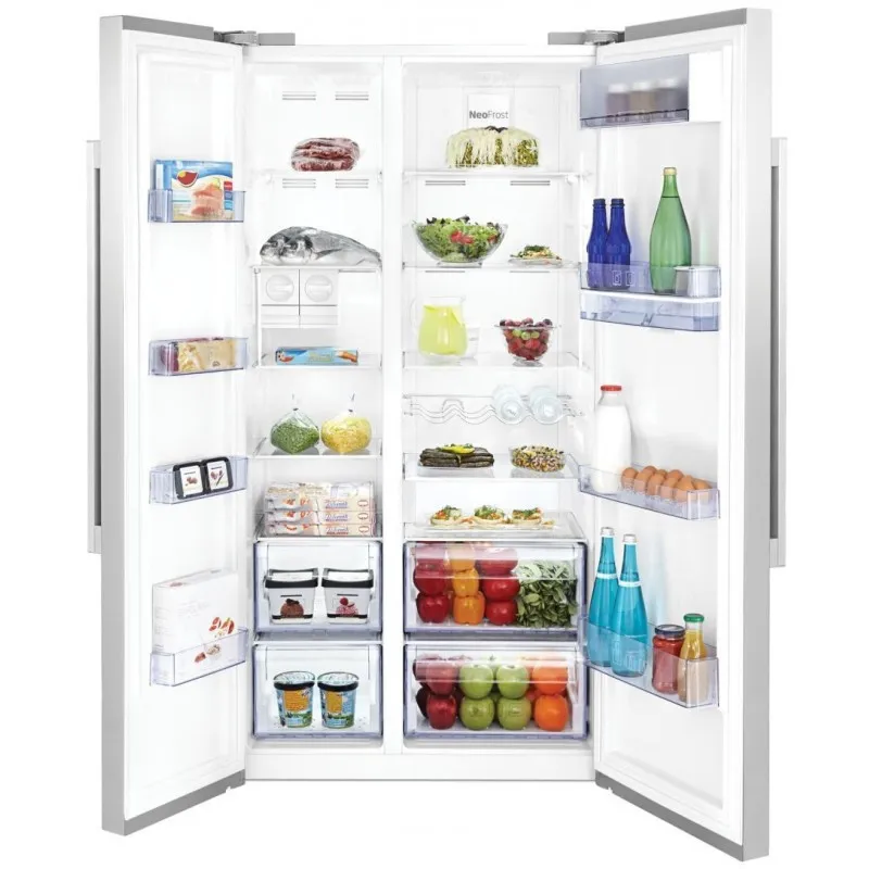 Réfrigérateur Beko Side By Side 630 L NoFrost Inox GN163220SX