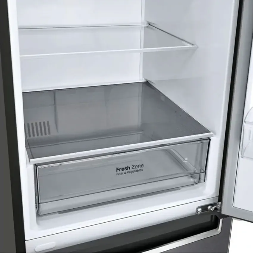 Réfrigérateur Combiné LG 341 Litres | NoFrost / Sans givre - GW.B459NLLM - Silver