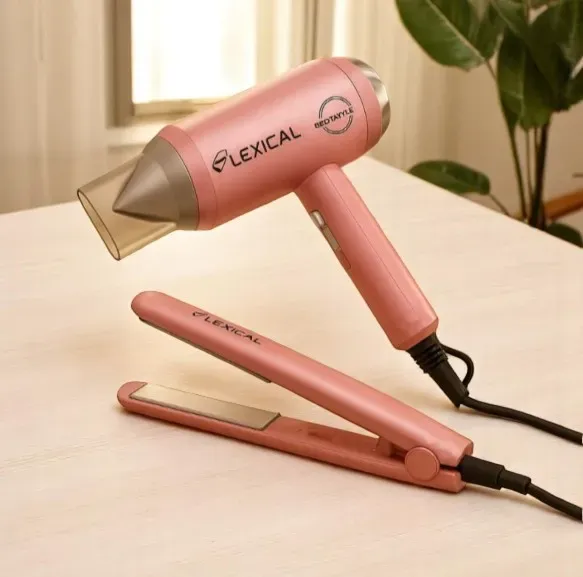 Ensemble Sèche-cheveux + Lisseur LEXICAL LGW-5810