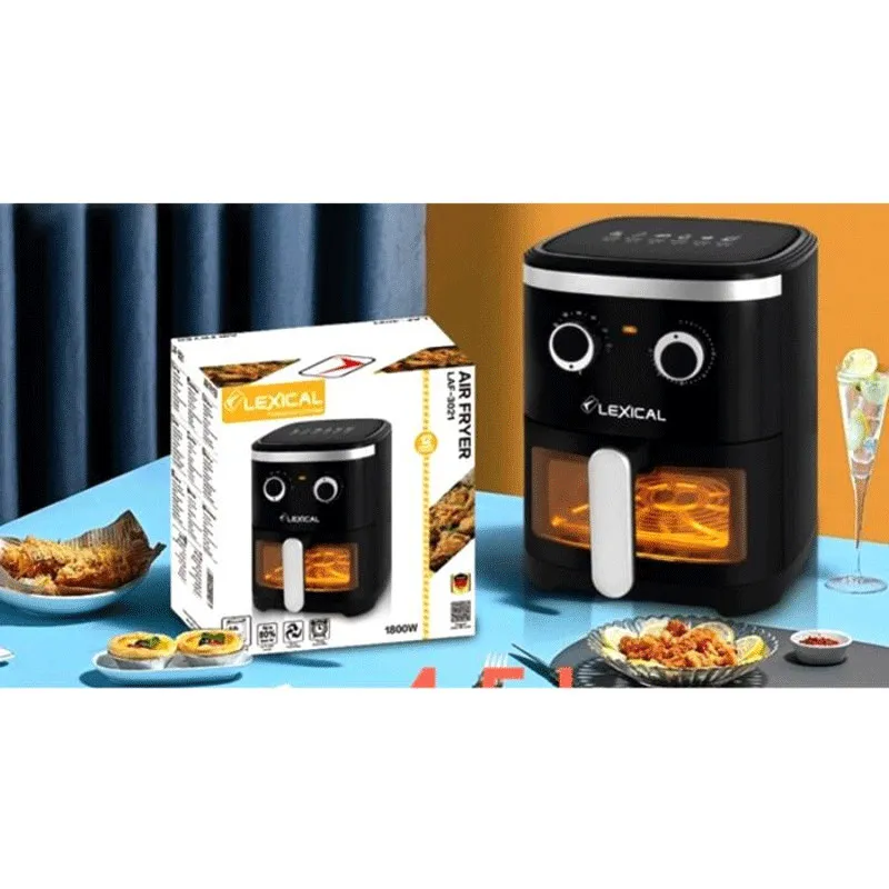 Friteuse 1300W 4.5L Noir Lexical LAF-3021