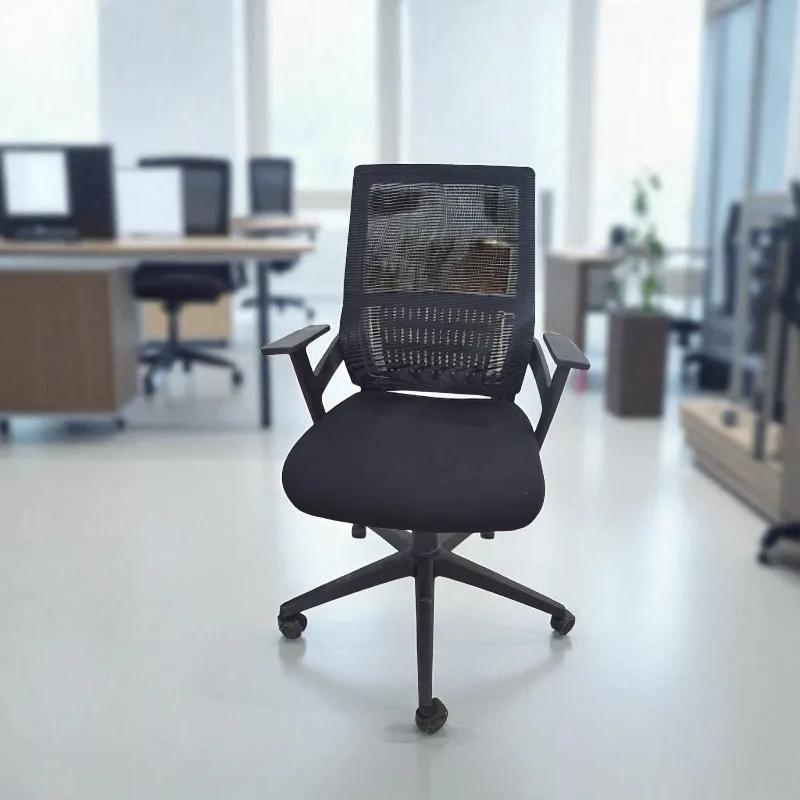 Chaise Secrétaire   avec accoudoir noir