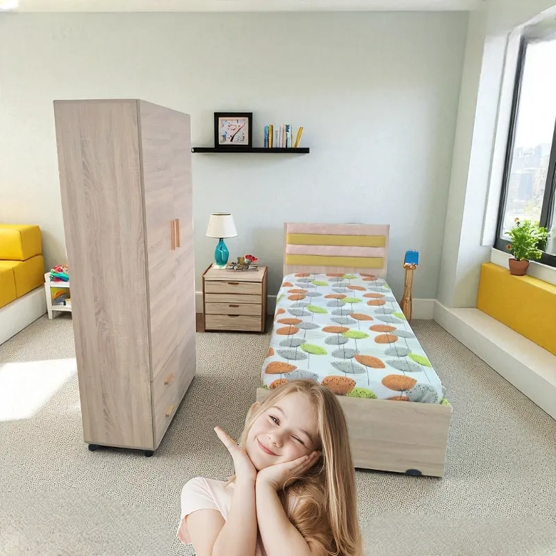 chambre enfant 2 portes