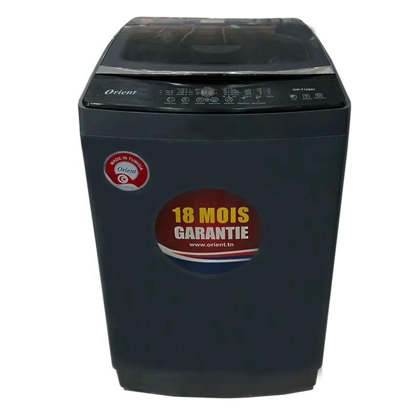 Lave linge Top ORIENT OW-T12S01 12kg - Silver
